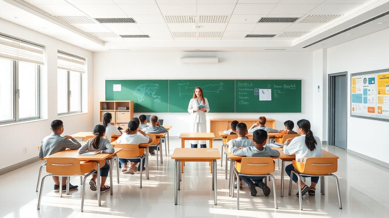 Education sector marketing content in the UAE